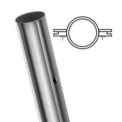 42.4mm x 989mm Baluster Posts Pre-drilled - End Post