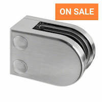 MODEL 25 FLAT BACK 316 SATIN STAINLESS STEEL CLAMP UP TO 12.76MM ON SALE