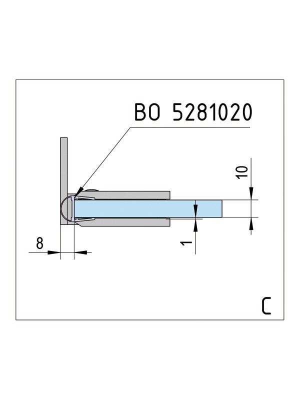 Bilbao Select Adjustable Offset Fix Wall Mount