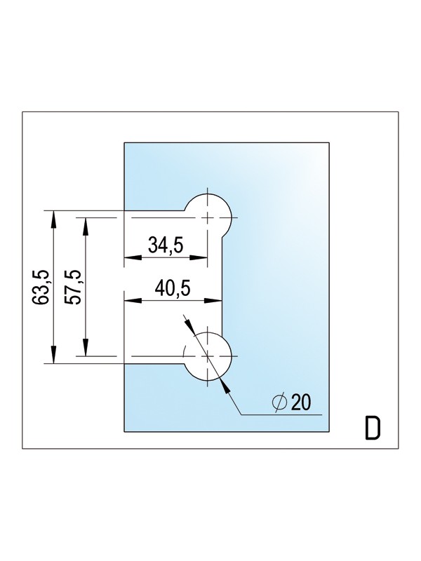 Bilbao Select Adjustable Offset Fix Wall Mount