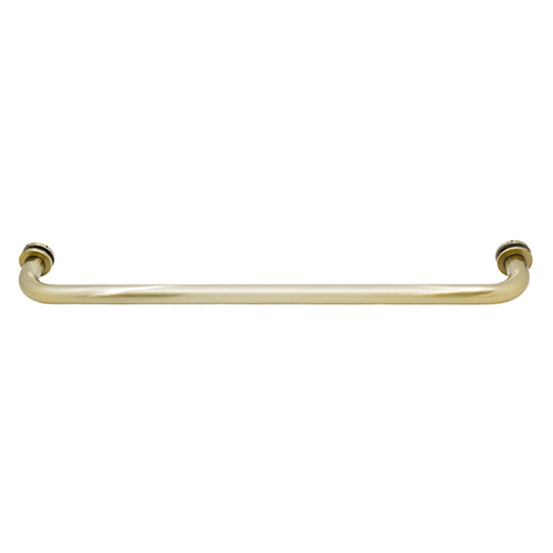 Single Side Towel Rail 305-610mm - Satin Brass, 457mm