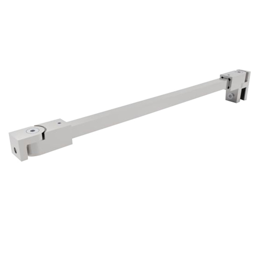 Square Wall to Glass Support Arm Set